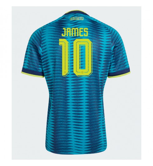 Kolumbie James Rodriguez #10 Venkovní Dres MS 2026 Krátký Rukáv Kolumbie James Rodriguez #10 Venkovní Dres MS 2026 Krátký Rukáv